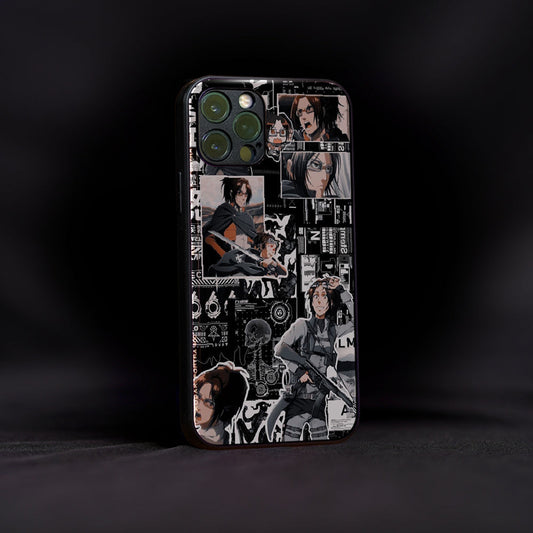 Hange Zoe Attack On Titan Glass Case