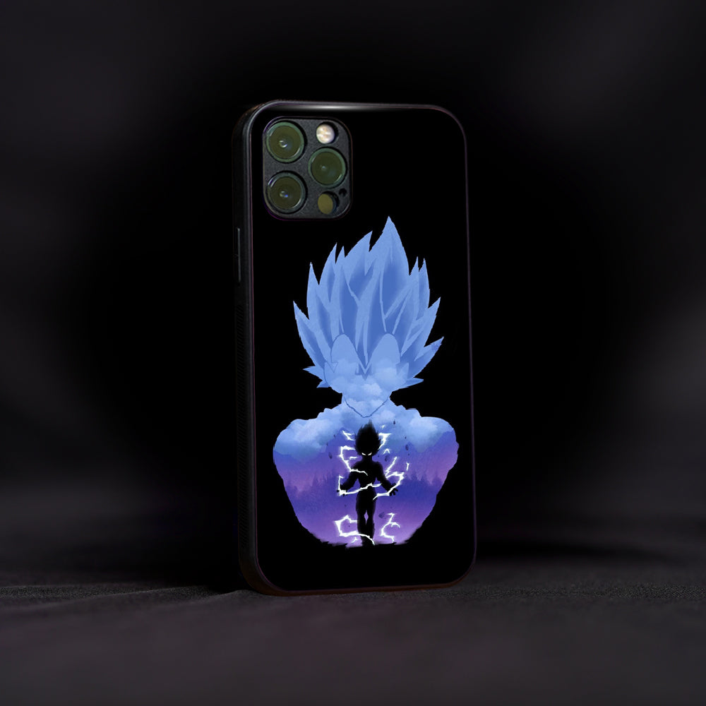 Dragon Ball Z Vegeta Poster Glass Case