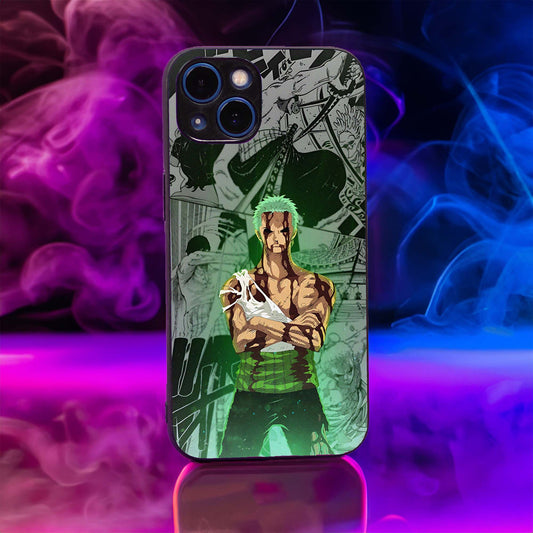 Green Head Zoro Poster Case