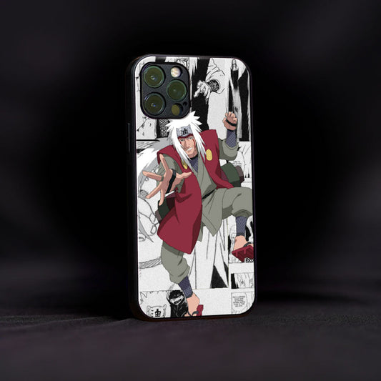 Jiraiya Poster Glass Case