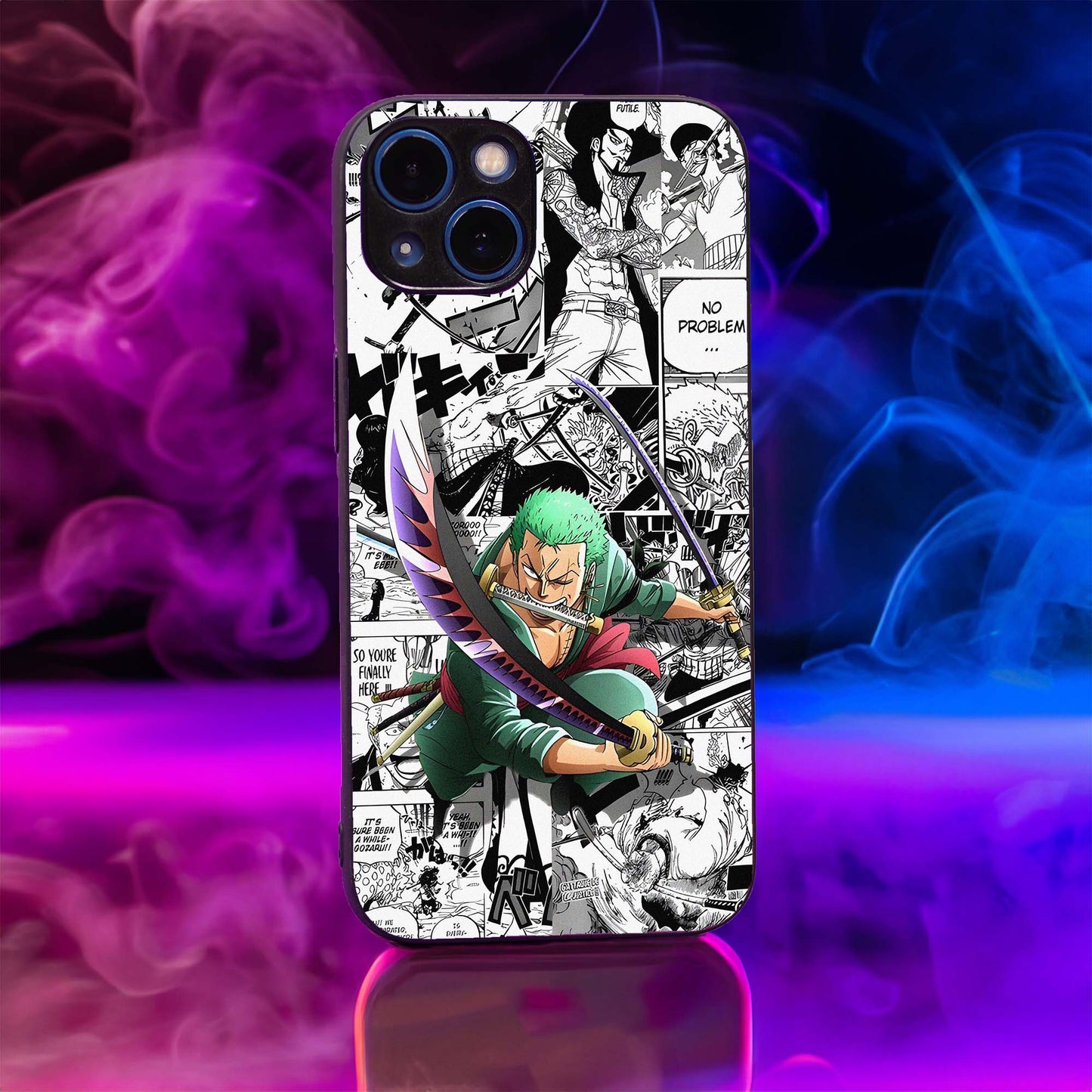 One Piece Zoro Poster Case