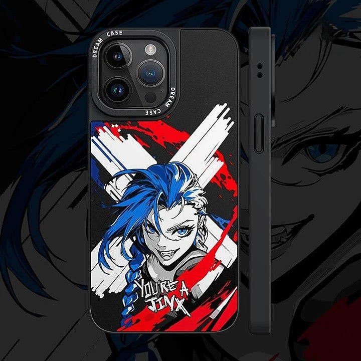 LOL-Jinx-Fashion Anime-Case-for-Hot