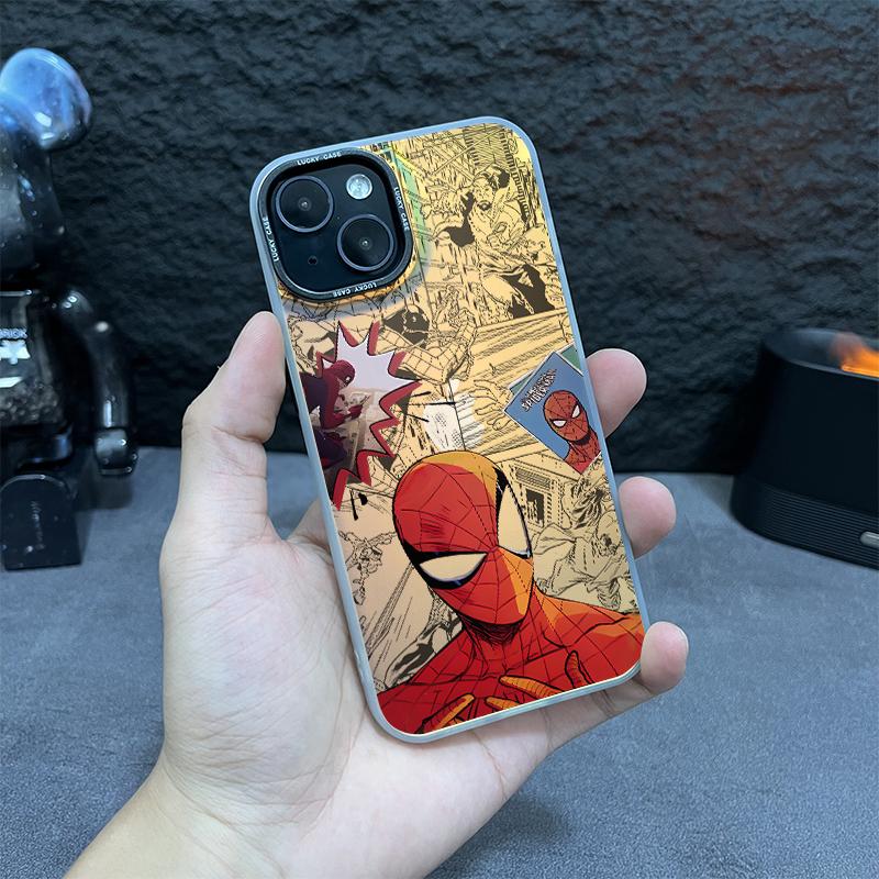 Original Marvel Superhero Phone Case - Iron Man, Spider-Man, Deadpool & Wolverine