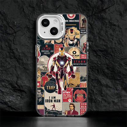 Original Marvel Superhero Phone Case - Iron Man, Spider-Man, Deadpool & Wolverine