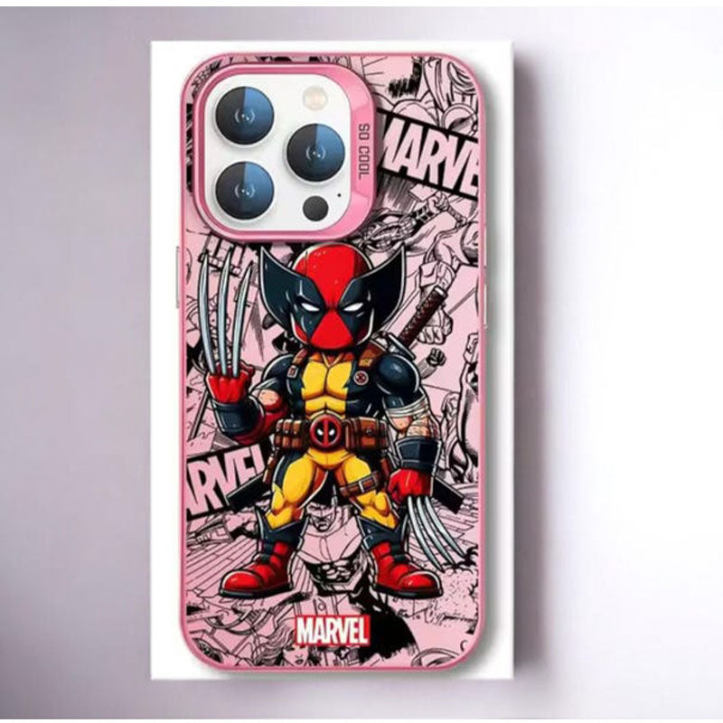 Original Marvel Superhero Phone Case - Iron Man, Spider-Man, Deadpool & Wolverine