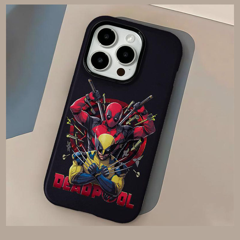 Original Marvel Superhero Phone Case - Iron Man, Spider-Man, Deadpool & Wolverine