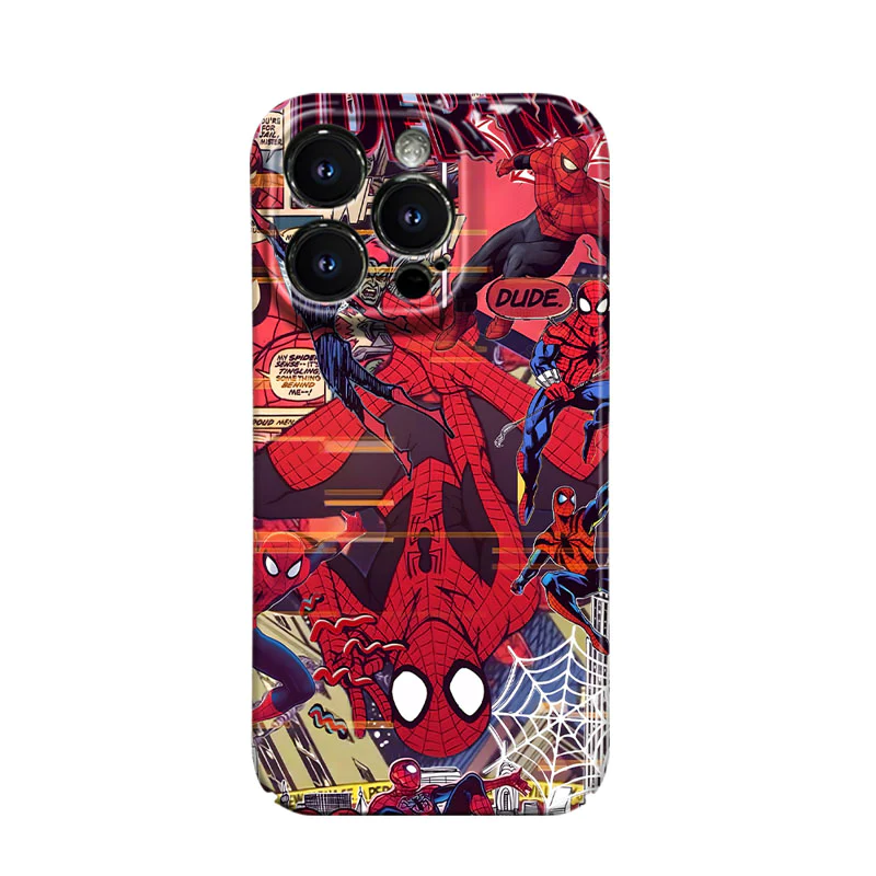 Original Marvel Superhero Phone Case - Iron Man, Spider-Man, Deadpool & Wolverine