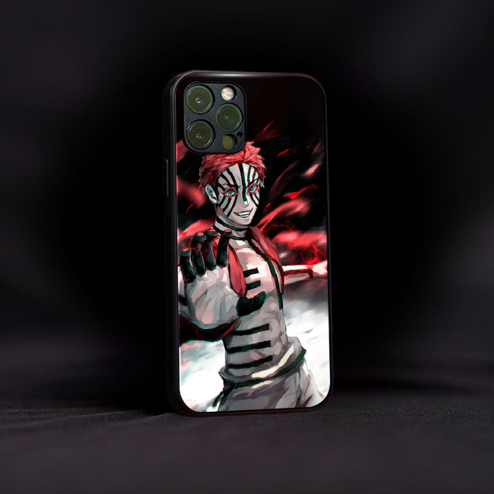 Demon Slayer Akaza Glass Case