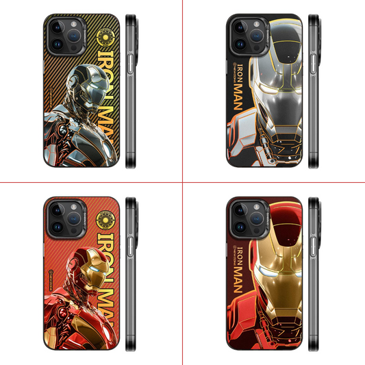 iron man spider man mobile phone case