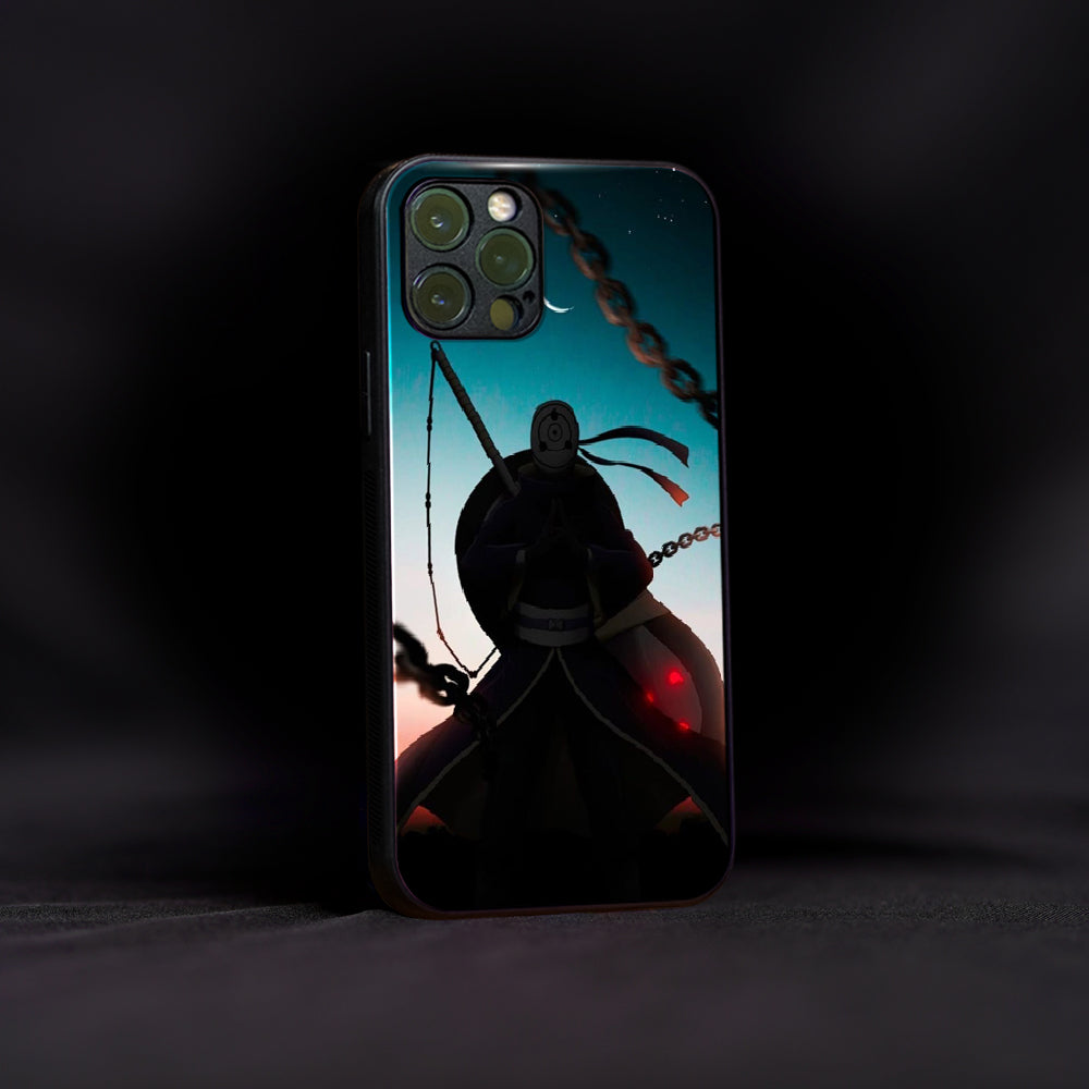 Obito Uchiha Dark Glass Case