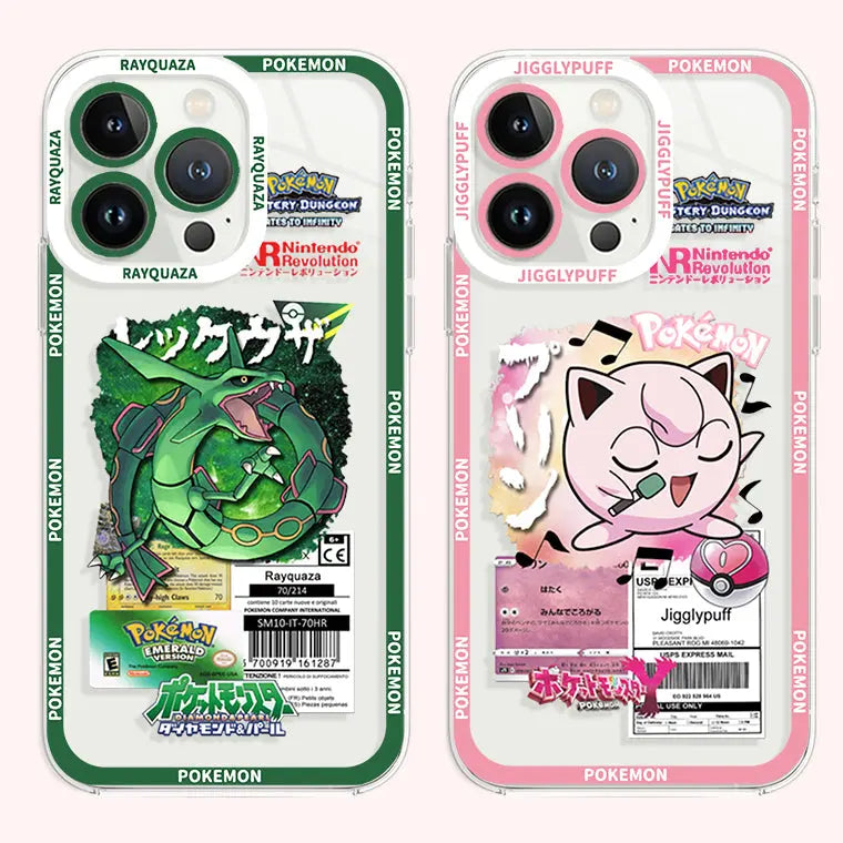 Anime Pokemon Soft Silicone Case