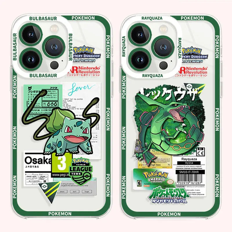 Anime Pokemon Soft Silicone Case