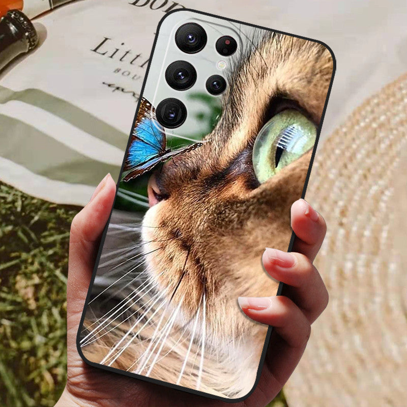 luckanime 3D animal landscape art full brand mobile phone case