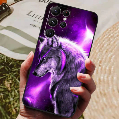 luckanime 3D animal landscape art full brand mobile phone case