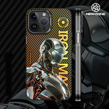 iron man spider man mobile phone case