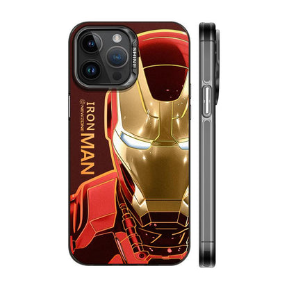 iron man spider man mobile phone case