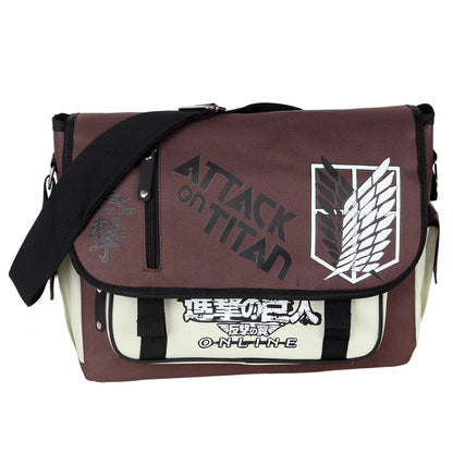 Anime One Piece Attack on Titan Totoro Crossbody Bag