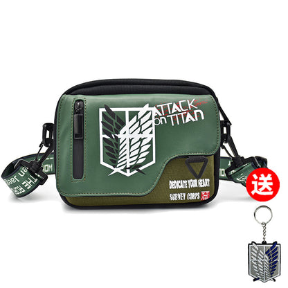 Anime One Piece Attack on Titan Totoro Crossbody Bag