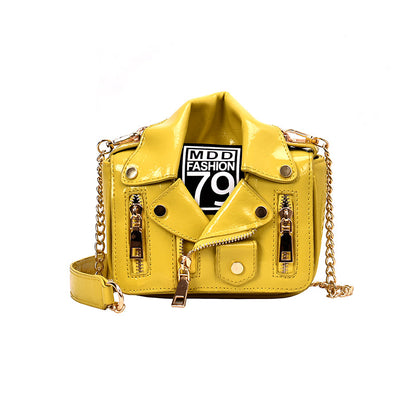 Moschino Women's Biker Leather Shoulder Bag