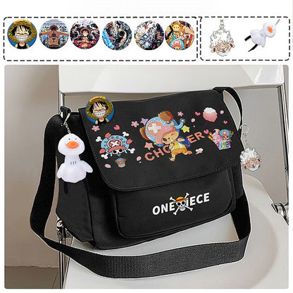 One Piece co-branded Luffy shoulder bag