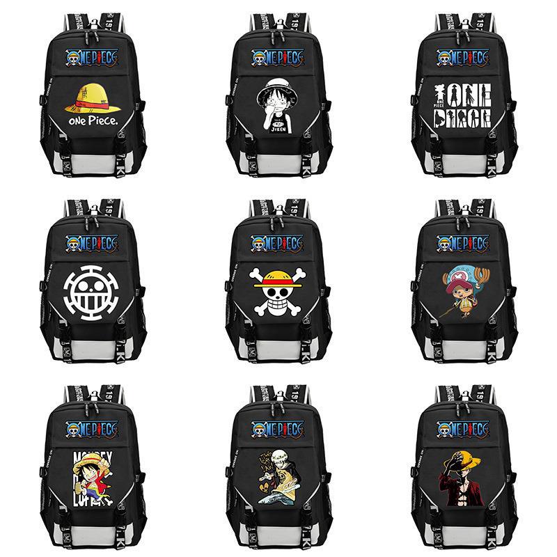 One Piece New Backpack Student School Bag