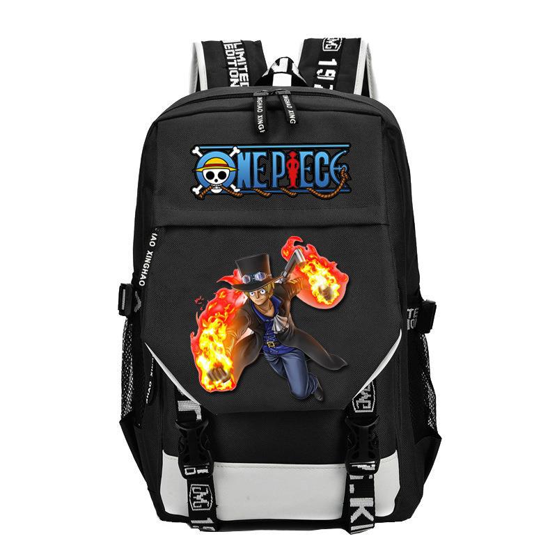 One Piece New Backpack Student School Bag