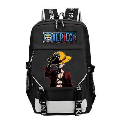 One Piece New Backpack Student School Bag