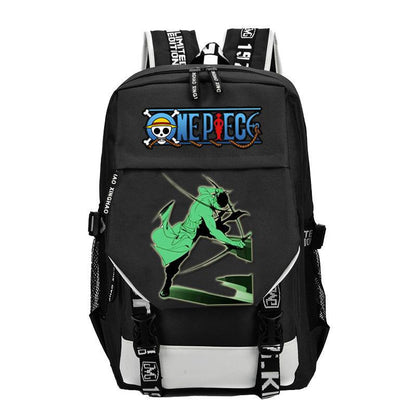 One Piece New Backpack Student School Bag