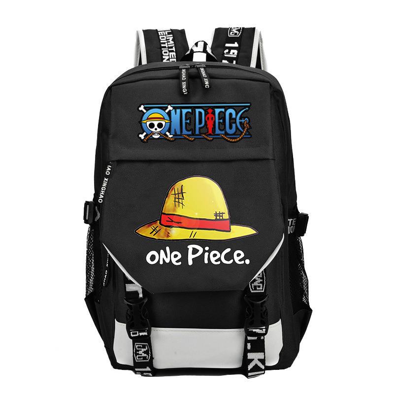 One Piece New Backpack Student School Bag