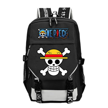 One Piece New Backpack Student School Bag