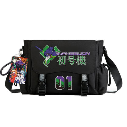 Neon Genesis Evangelion New Cute Cartoon Bag Gift （Contains cards）