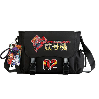 Neon Genesis Evangelion New Cute Cartoon Bag Gift （Contains cards）