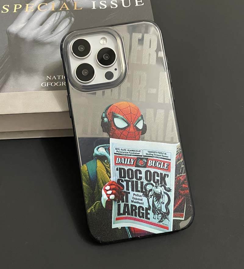 Original Marvel Superhero Phone Case - Iron Man, Spider-Man, Deadpool & Wolverine