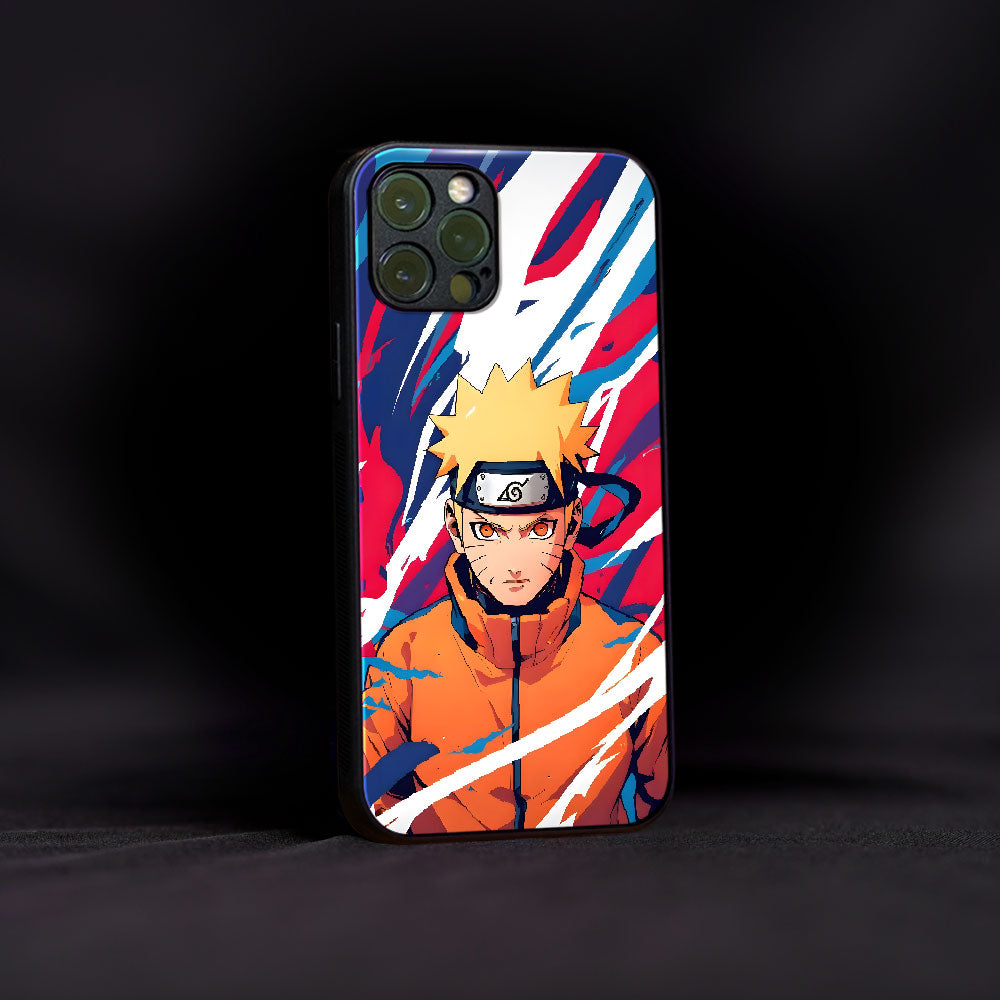 Naruto Kurama Mode Glass Case