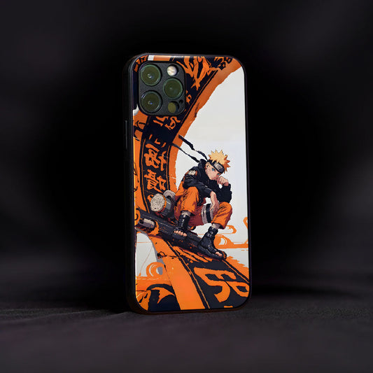 Naruto Shippuden Pose Glass Case