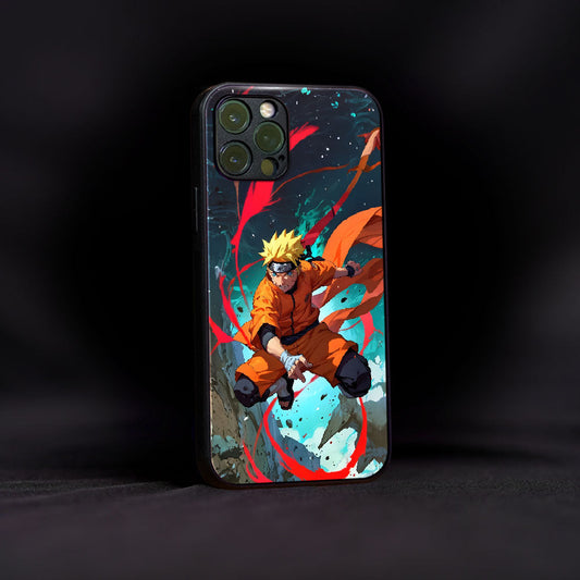 Powerful Naruto Glass Case