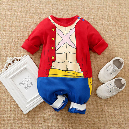 Long Sleeve 0-18 months Newborn Cartoon Cosplay Baby Boy Clothes