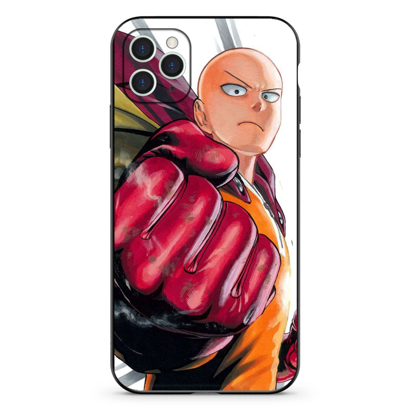 One Punch Man Anime Matte Protective Phone Cases