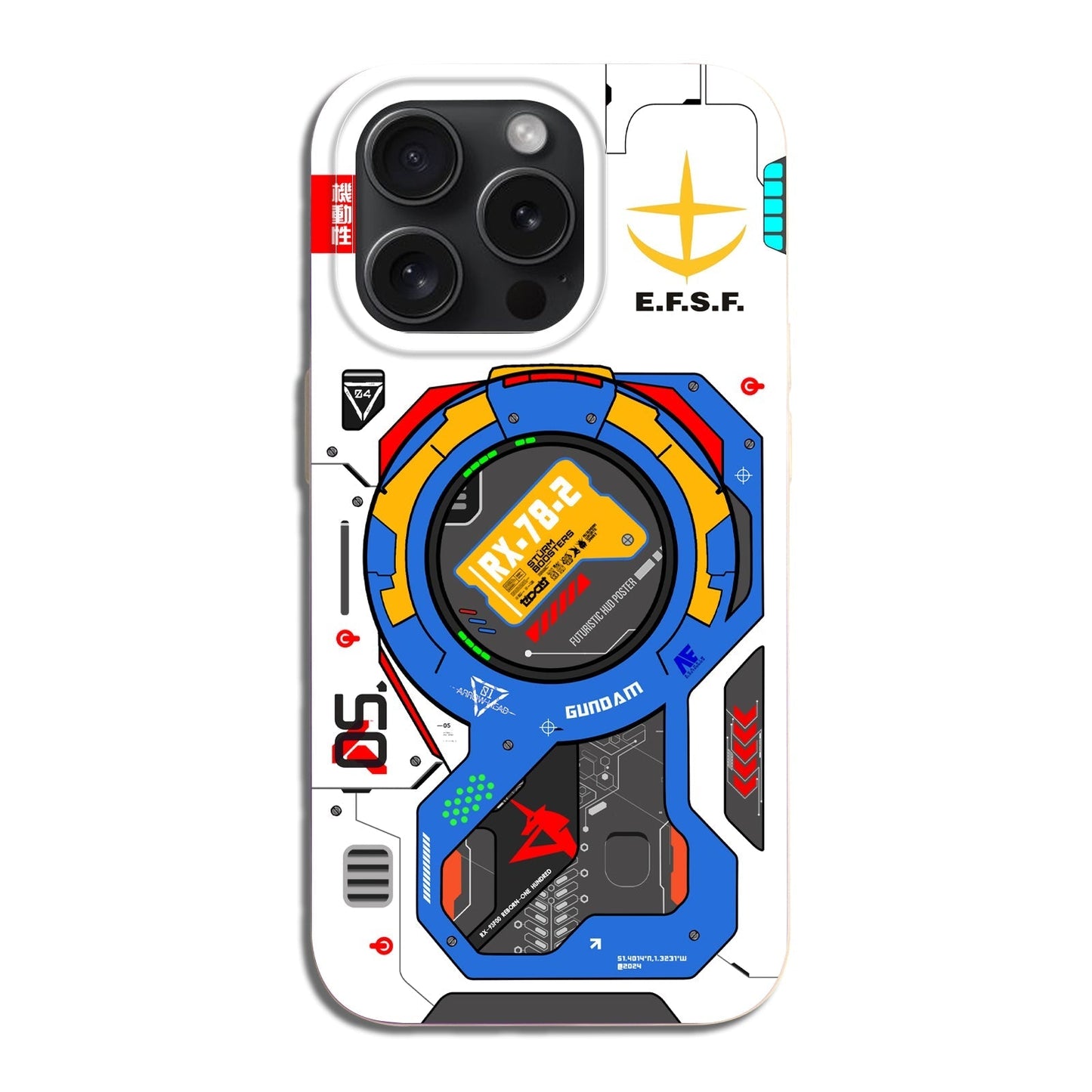 Anime Mobile Suit Gundam Phone Case