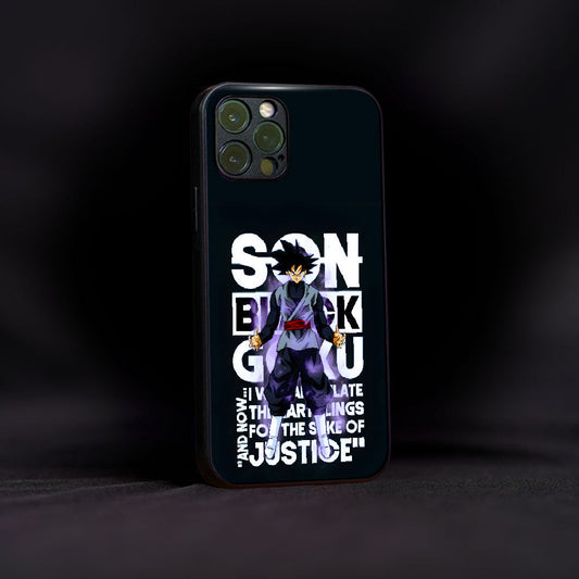 Son Black Goku Glass Case